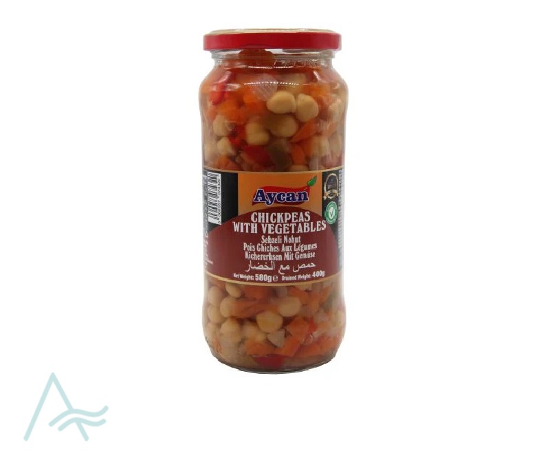 AYTAC CHICKPEAS WHIT VEGATABLE 580 G